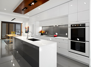 2021 angolo cottura moderno del governo di <span class=keywords><strong>cucina</strong></span> della lacca di alta lucentezza MIni - Product Image 3