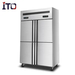 Congelador para refrigerador comercial, 4 portas de vidro usadas # r 19