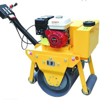 Compacteur portable 5HP, rouleau vibratoire pour le compactage du sol et de l'asphalte