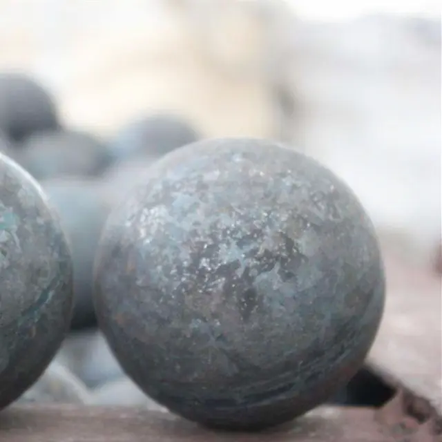 80mm forged steel grinding balls fored media balls for ball mill