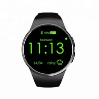 KW18 1.3 אינץ חכם שעון טלפון ה-SIM כרטיס MTK2502 Smartwatch קצב לב צג מד צעדים עבור apple IOS Huawei אנדרואיד