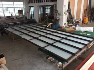 2016 Más <span class=keywords><strong>Nueva</strong></span> Casa Moderna de Cristal De Techo Motorizado Puertas de Garaje Comercial tornos de cristal - Product Image 4