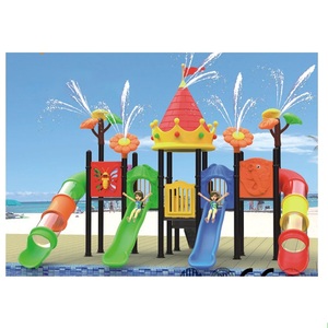 Trẻ Em Funnny Mùa Hè Chơi Đất Nhựa Hồ Bơi Trượt Nước Ngoài Trời Công Viên Trượt Trẻ Em Sân Chơi Ngoài Trời Thiết Bị - Product Image 3