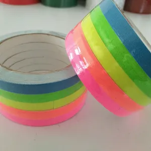 Colorful Printed Fluorescent Neon Gaffer Tape For Stage From China Supplier Top Rated