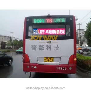 Mobil kamyon otobüs reklam için Led ekran P5 P4 P3 RGB tam renkli kapalı LED işareti