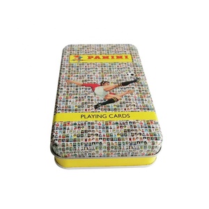 Playing Cards Playing Card Tin Box Custom Print Rectangular Playing Cards Tin Box