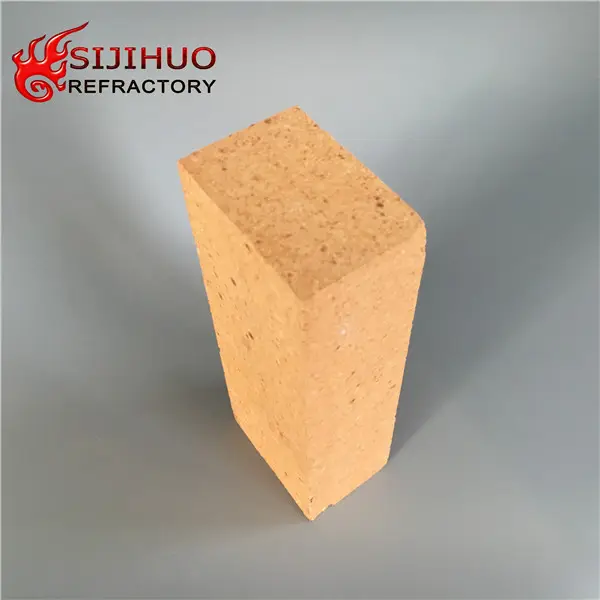 Fire clay brick with low porosity for cement kiln