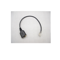 RJ9 mâle à 3.5mm femelle prise casque prise téléphone câble adaptateur audio