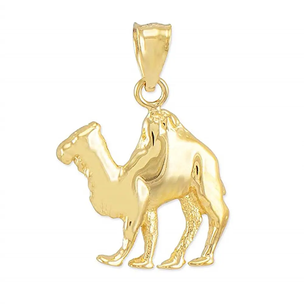 Wholesale Yiwu Factory Metal Alloy Animal Shape Camel Charm Desert Animal Llama Pendant Jewelry Custom Fashion