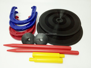 Juego de Herraduras Portátil para Jardín Familiar - Juguete Profesional de Lanzamiento para Fiestas de Verano, Diversión en la <span class=keywords><strong>Playa</strong></span> y el Patio Trasero - Product Image 6