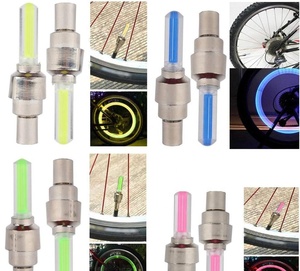 Capuchon de <span class=keywords><strong>Valve</strong></span> de pneu, lampe LED Flash, capuchon de <span class=keywords><strong>Valve</strong></span> de pneu, bicyclette de <span class=keywords><strong>voiture</strong></span>, couvercle d'air, lumière de jante, capuchon de tige de <span class=keywords><strong>Valve</strong></span> de roue - Product Image 6