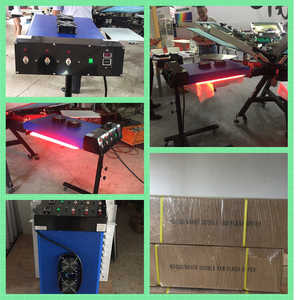 CE chứng minh nd602 lụa Màn hình in ấn flash máy sấy cho màn hình in ấn có thể điều chỉnh đứng T-Shirt nướng khu vực 20 "* 24" - Product Image 6