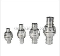 Connecteur de tuyau hydraulique en laiton aluminium massif, vidéosurveillance rapide, Type Storz, 1-10 pouces