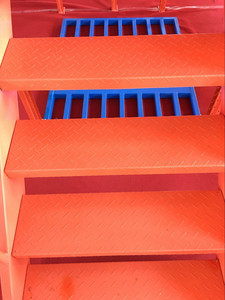 פלדה כבד רצפת צלחת לעיטור קומת ביניים מורט עם שונה - Product Image 3