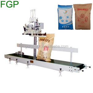 Máquina de sellado de bolsas de arroz neumáticas verticales para bolsas pesadas - Product Image 1