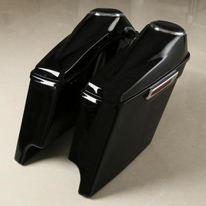 XF111548-01 6 1/2 "haut-parleur étendu combinaison de sacoche étirée pour Harley Touring Road Glide 14-18 - Product Image 1