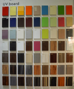 ZHUV parlak uv boyalı <span class=keywords><strong>mdf</strong></span> siyah parlak <span class=keywords><strong>mdf</strong></span> paneli - Product Image 1