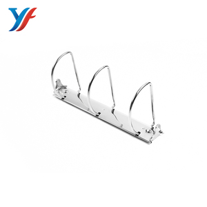 Phong Cách Kim Loại Gấp Văn Phòng Chất Kết Dính Clip Thiết Kế Tốt <span class=keywords><strong>3</strong></span> Lỗ Dài Kích Hoạt O Loại Vòng Cơ Chế Nam Châm <span class=keywords><strong>Staples</strong></span> Cho Văn Phòng Phẩm - Product Image 3