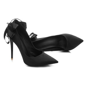 <span class=keywords><strong>Chaussures</strong></span> à talons hauts pour femmes, nouvelle conception, dessus en PU, prix bas, noir, sexy, 12 cm - Product Image 6