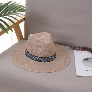 D997 Outdoor Travel Climbing <strong>Bucket</strong> Cap Fisherman <strong>Hats</strong> Summer Beach Cowboy <strong>Jazz</strong> Straw <strong>Hat</strong>