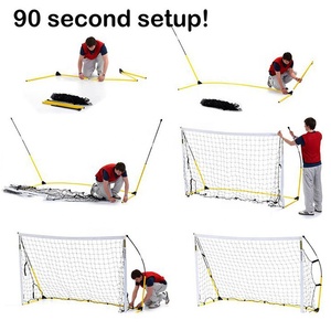 Outdoor pieghevole personalizzato di piccola <span class=keywords><strong>dimensione</strong></span> di calcio cancello netto portatile pallone da calcio pratica cancello per il bambino - Product Image 3