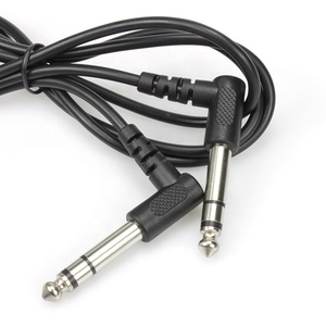 <span class=keywords><strong>Cable</strong></span> de Audio estéreo para instrumento de guitarra, <span class=keywords><strong>TRS</strong></span> de 1/4 "a 6,35mm, 1/4", <span class=keywords><strong>TRS</strong></span>, de ángulo recto - Product Image 5