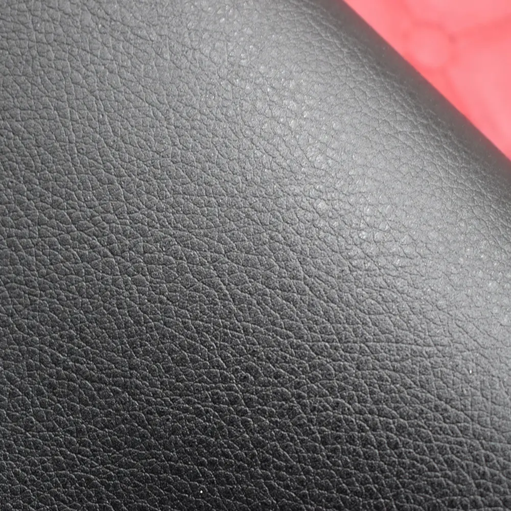 1.4mm thick pu shoes leather Embossing PU Synthetic Leather for Sports Shoes