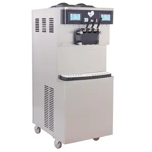 Hot selling BKN-S82 dual system ice cream maker ice cream with air pump Chian supplier ice cream making machine price