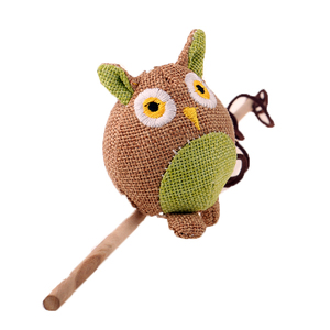 2016 ventes chaudes pet produits fiberflax <span class=keywords><strong>chat</strong></span> teaser avec rat/hibou jouets pour animaux - Product Image 2