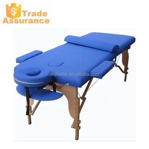 Camilla de Masajes Plegable Portátil de Madera para Salón de Belleza y Spa, Ajustable, de Gran Tamaño, Venta al Por Mayor de Fábrica - Product Image 3