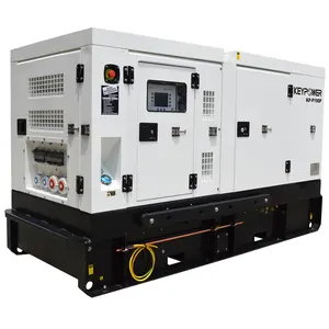 Gerador diesel keypower 500kva, conjunto com ats, genset atenuado som