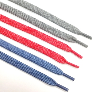 Lacci delle scarpe di Design personalizzato di moda con punte del logo stampate personalizzate in vendita - Product Image 1