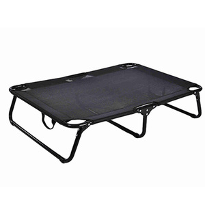 เตียงสุนัขพับได้สำหรับเดินทาง ระบายอากาศได้ดี ใช้กลางแจ้ง โครงเหล็ก - Product Image 1