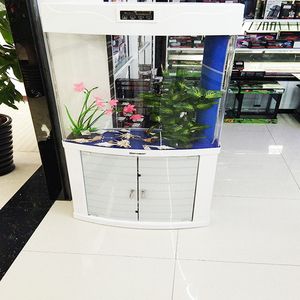Nihao muebles para el hogar lujo cristal acrílico con <span class=keywords><strong>acuario</strong></span> de acrílico tanque de <span class=keywords><strong>peces</strong></span> de <span class=keywords><strong>acuario</strong></span> para <span class=keywords><strong>peces</strong></span> - Product Image 3