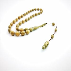 Fabbrica originale che fa gioielli di moda rosario <span class=keywords><strong>preghiera</strong></span> 33 perline collana islamica in legno di sandalo - Product Image 3