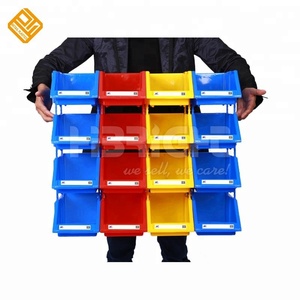 Plastic Hanging Organizer Stackable Screw storage box bin