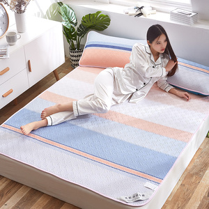 Koude Zachte Luxe Custom Gedrukt Zomer Fabrikant Ice Slik Stof Thuis Bed Natuurlijke Latex Koele Mat - Product Image 2