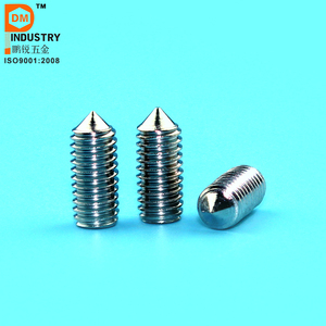 DIN913 M2 M3 M6 Hex Socket Head Grub Set Vít Không Đầu Lục Giác Allen Vít Phẳng Điểm Oem Brass Thép Không Gỉ DIN913 M2 - Product Image 5