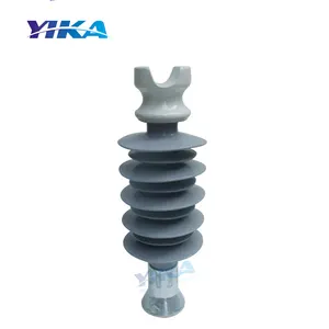 Yika IEC Ceramic Composite Products Porcelain Head Line Post Insulator 24KV 28KV Post Insulator