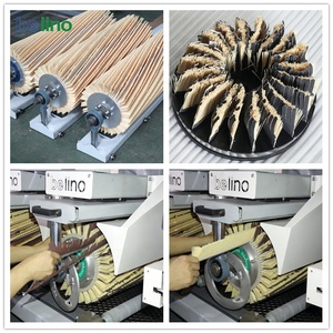 Levigatrice a profilo abrasivo a spazzola per <span class=keywords><strong>legno</strong></span> a doppia testa manuale - Product Image 6