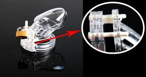 Produits sexuels pour hommes pénis ceinture de chasteté dick lock transparent CB6000 <span class=keywords><strong>cage</strong></span> à <span class=keywords><strong>bite</strong></span> - Product Image 3