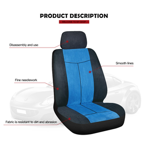 9 Cái Toàn Bộ Có Thể Giặt Được May Vá Tốt Và Đường Mịn Vải Phổ Velour Ghế Xe - Product Image 5