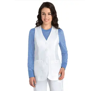 Nuevo estilo hospital uniforme de enfermera chaleco