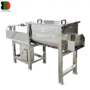 WLDH double screw ribbon blender mixer manufacturers dry powder mixing machine for color