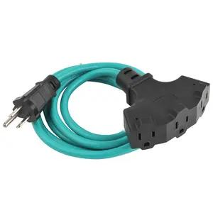 Cables de extensión de enchufe americano, cable de alimentación de CA (AL-03 y AL-05)