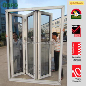 Fábrica Provee directamente la puerta de seguridad con pantalla de plástico en forma de acordeón - Product Image 1