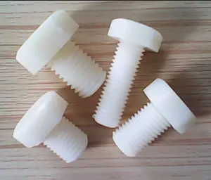 塑料六角螺钉尼龙六角螺栓 (M8 M10 M12 M14 M16 M18 M20)