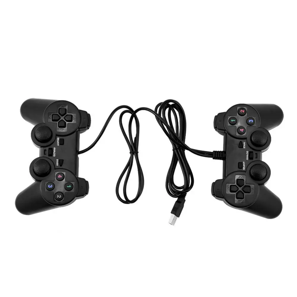 NEW Twin USB Joystick For PC USB Fighter Joystick Controller For PC USB Joystick For Laptop Game