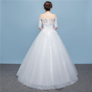 <span class=keywords><strong>Robe</strong></span> de <span class=keywords><strong>mariée</strong></span> de bal promotionnelle à manches longues, robes de <span class=keywords><strong>mariée</strong></span> chinoises bon marché - Product Image 5