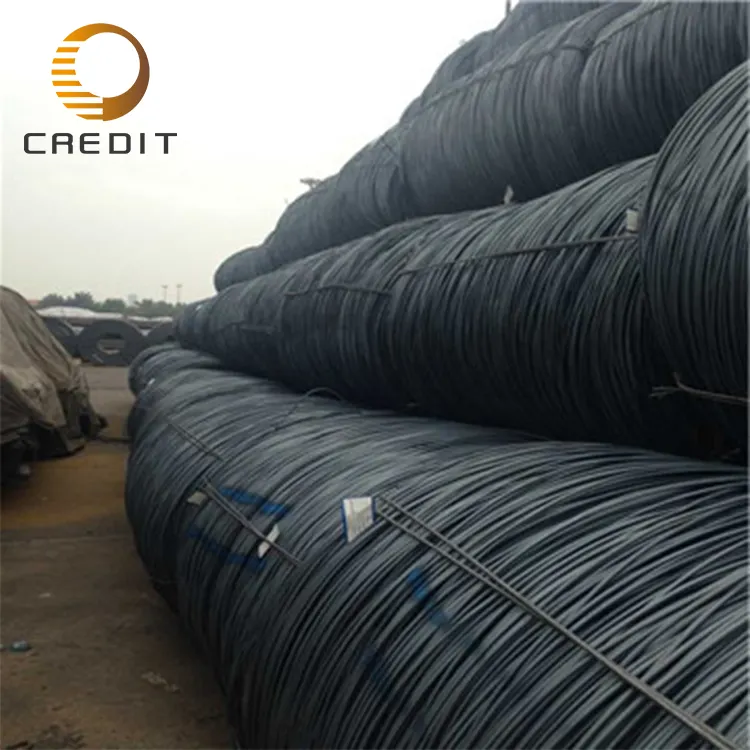 Factory Direct SAE1008 6.5mm Carbon Steel Hot Rolled Wire Rod
